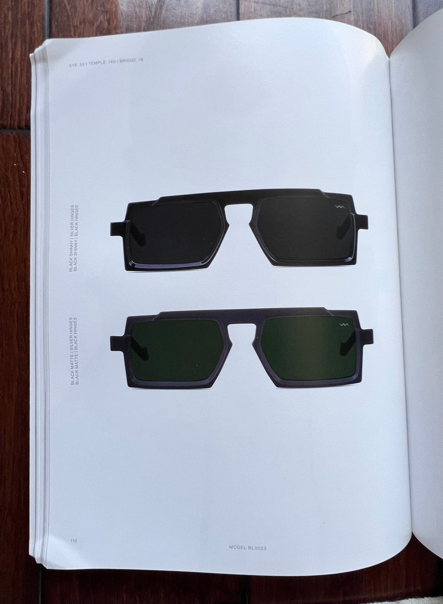 VAVA EYEWEAR-SPEED SLEEP DESGINS CATALOG AND LOOK BOOK-217 Pages-9.5 x 13 x 1 “