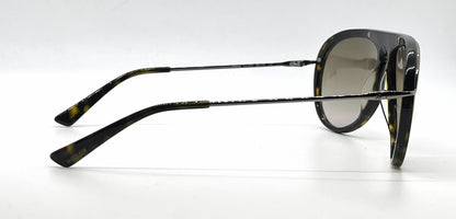 Hogan HO60 52F Tortoise Aviator Sunglasses-Light Brown Gradient Lenses-Unworn