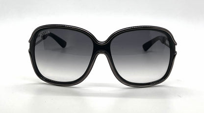 Hogan HO02 01B Brown Butterfly Sunglasses-Grey Gradient Lenses-Unworn