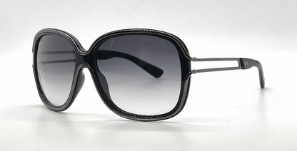 Hogan HO02 01B Brown Butterfly Sunglasses-Grey Gradient Lenses-Unworn