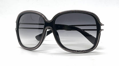 Hogan HO02 01B Brown Butterfly Sunglasses-Grey Gradient Lenses-Unworn