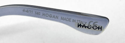 Hogan HO54 92W Translucent Grey Blue Aviator Sunglasses-Blue Gradient Lenses-Unworn