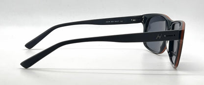 Hogan HO86 92A Black Square Sunglasses-Dark Grey Lenses-Unworn