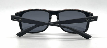 Hogan HO86 92A Black Square Sunglasses-Dark Grey Lenses-Unworn