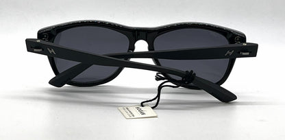 Hogan HO85 05A Black Square Sunglasses-Dark Grey Lenses-Unworn