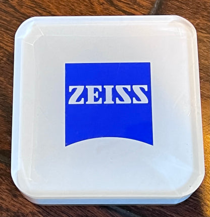 Zeiss-Double Sided In-Store Branded Acrylic Display-3x3x1 Inches-Great Condition