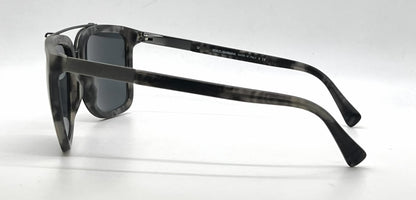 Dolce and Gabbana DG4219 2802/87 Grey Camouflage Aviator-Vintage Sunglasses Dark Grey Lenses-Unworn