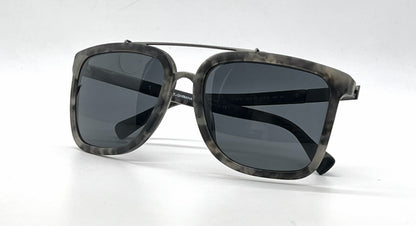 Dolce and Gabbana DG4219 2802/87 Grey Camouflage Aviator-Vintage Sunglasses Dark Grey Lenses-Unworn