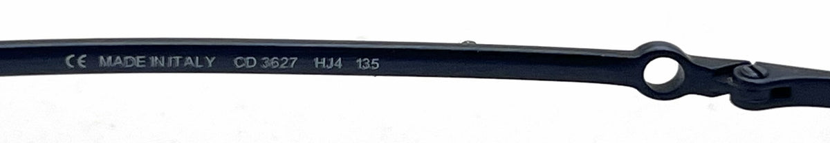 Christian Dior CD3627 Half-Rim-Vintage Optical Frame Blue Crystal-Unworn