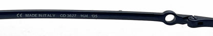 Christian Dior CD3627 Half-Rim-Vintage Optical Frame Blue Crystal-Unworn