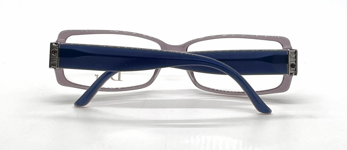 Christian Dior CD3153 Rectangular Purple Vintage Optical Frame-Unworn