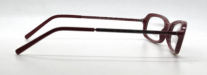 Dior CD3108/STRASS Rectangular Vintage Optical Frame-Burgundy-Unworn