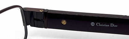 Dior CD3694 KAN Rectangular Vintage Optical Frame-Metallic Purple-Unworn