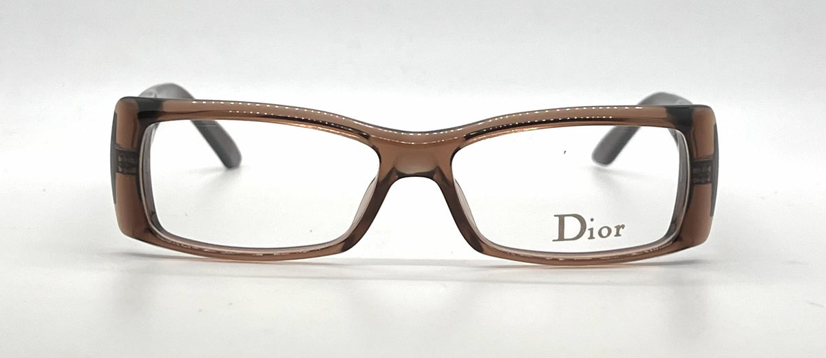 Dior CD3136 HKM Rectangular Vintage Optical Frame-Light Brown Copper-Unworn