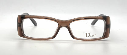 Dior CD3136 HKM Rectangular Vintage Optical Frame-Light Brown Copper-Unworn