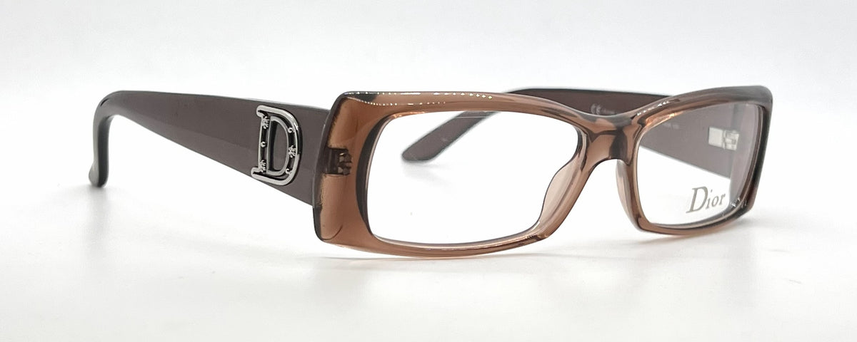 Dior CD3136 HKM Rectangular Vintage Optical Frame-Light Brown Copper-Unworn