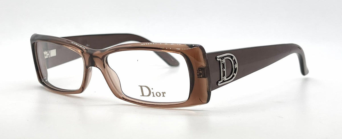 Dior CD3136 HKM Rectangular Vintage Optical Frame-Light Brown Copper-Unworn