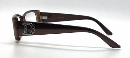 Dior CD3136 HKM Rectangular Vintage Optical Frame-Light Brown Copper-Unworn