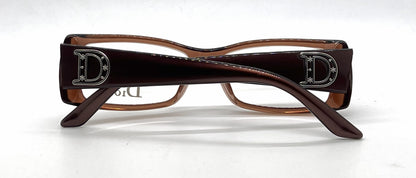 Dior CD3136 HKM Rectangular Vintage Optical Frame-Light Brown Copper-Unworn