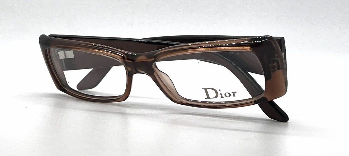 Dior CD3136 HKM Rectangular Vintage Optical Frame-Light Brown Copper-Unworn