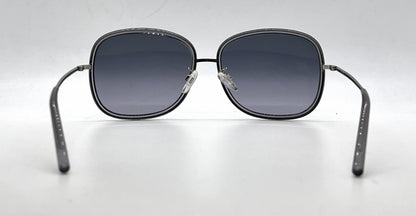 Tod's TO47 20B Grey Butterfly Sunglasses-Blue Gradient Lenses-Unworn-Italy