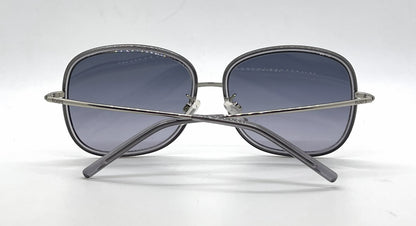 Tod's TO47 20B Grey Butterfly Sunglasses-Blue Gradient Lenses-Unworn-Italy
