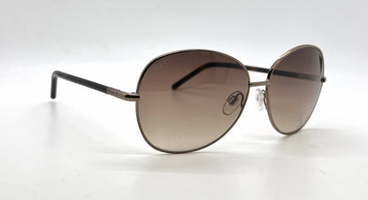 Tod's TO74 36F Gold Butterfly Sunglasses-Brown Gradient Lenses-Unworn-Italy