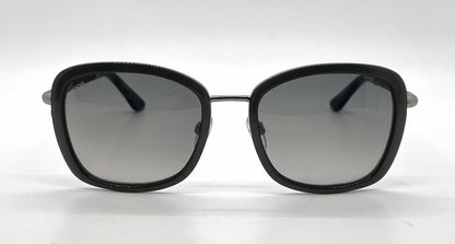 Tod's TO78 08B Grey Square Butterfly Sunglasses-Grey Gradient Lenses-Unworn-Italy