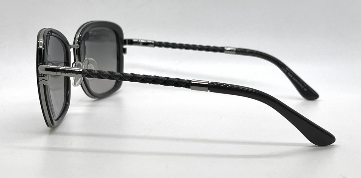 Tod's TO78 08B Grey Square Butterfly Sunglasses-Grey Gradient Lenses-Unworn-Italy