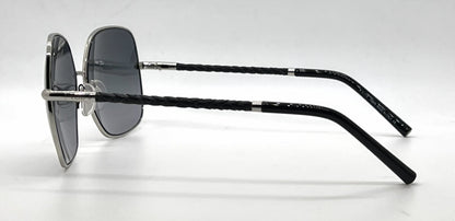 Tod's TO50 16B Silver Butterfly Sunglasses-Grey Gradient Lenses-Unworn-Italy
