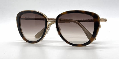 Tod's TO0079 56F Tortoise Gold Butterfly Sunglasses-Brown Gradient Lenses-Unworn-Italy
