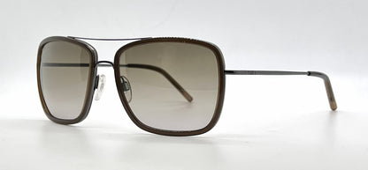 Tod's TO64 50F Brown Navigator Sunglasses-Brown Gradient Lenses-Unworn-Italy