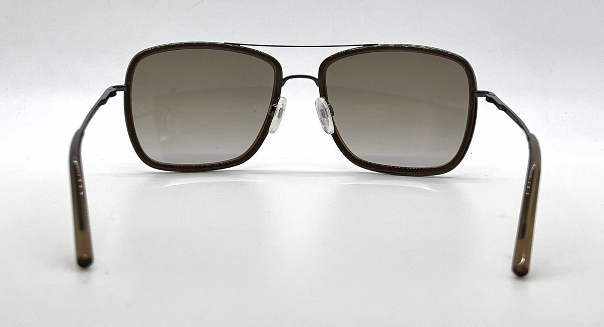 Tod's TO64 50F Brown Navigator Sunglasses-Brown Gradient Lenses-Unworn-Italy