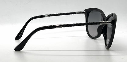 Tod's TO82 01B Black Cat Eye Sunglasses-Grey Gradient Lenses-Unworn-Italy