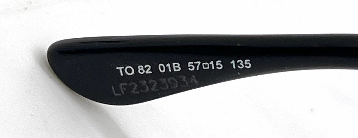 Tod's TO82 01B Black Cat Eye Sunglasses-Grey Gradient Lenses-Unworn-Italy