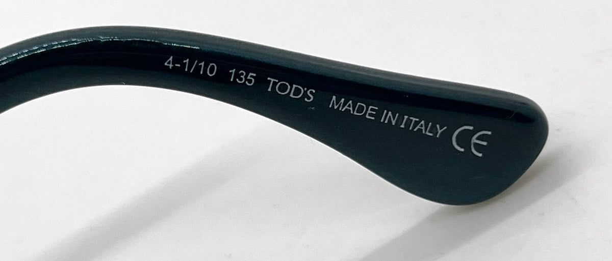 Tod's TO11 20B Grey / Blue Double-Bridge Aviator Sunglasses-Grey Gradient Lenses-Unworn