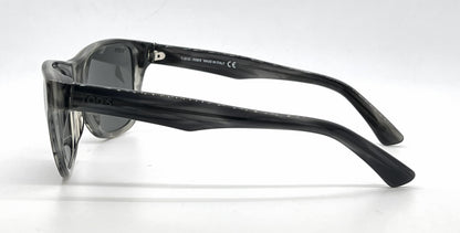 Tod's TO106 47E Black / Grey Marble Square Sunglasses-Dark Grey Lenses-Unworn-Italy