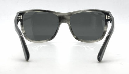 Tod's TO106 47E Black / Grey Marble Square Sunglasses-Dark Grey Lenses-Unworn-Italy