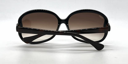 Tod's TO03 05K Black / Tortoise Butterfly Sunglasses-Havana Gradient Lenses-Unworn