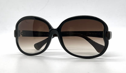 Tod's TO03 05K Black / Tortoise Butterfly Sunglasses-Havana Gradient Lenses-Unworn