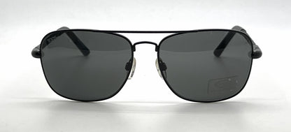 Tod's TO66 02A Black Aviator Sunglasses-Grey Lenses-Unworn-Italy