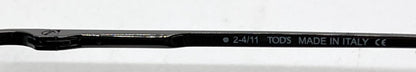 Tod's TO64 56A Dark Tortoise / Gunmetal Aviator Sunglasses-Grey Lenses-Unworn
