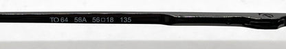 Tod's TO64 56A Dark Tortoise / Gunmetal Aviator Sunglasses-Grey Lenses-Unworn