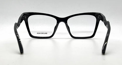 Balenciaga BB0210O 001 Black Acetate Eyeglasses-Unworn-Italy