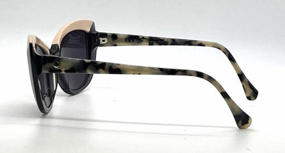 Face à Face SPICY 1 Peach / Blue Cat-Eye Vintage Sunglasses-Dark Grey Lenses-Unworn