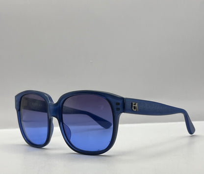 Vintage Emmanuelle Khanh 8080 85-Truculent Caribbean Blue Frame-with Brand New Custom “Berkos Designs” Gradient Lenses