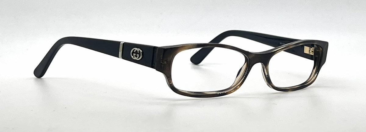 Gucci GG3201 Z9Y Square Vintage Optical Frame-Havana Blue-Demo Lens-Unworn