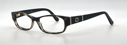 Gucci GG3201 Z9Y Square Vintage Optical Frame-Havana Blue-Demo Lens-Unworn