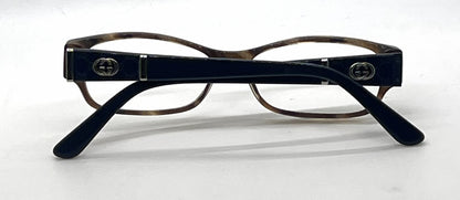 Gucci GG3201 Z9Y Square Vintage Optical Frame-Havana Blue-Demo Lens-Unworn