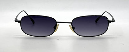 Polo Ralph Lauren 368 Black Gunmetal Sunglasses-Custom Black Gradient Lenses-Unworn